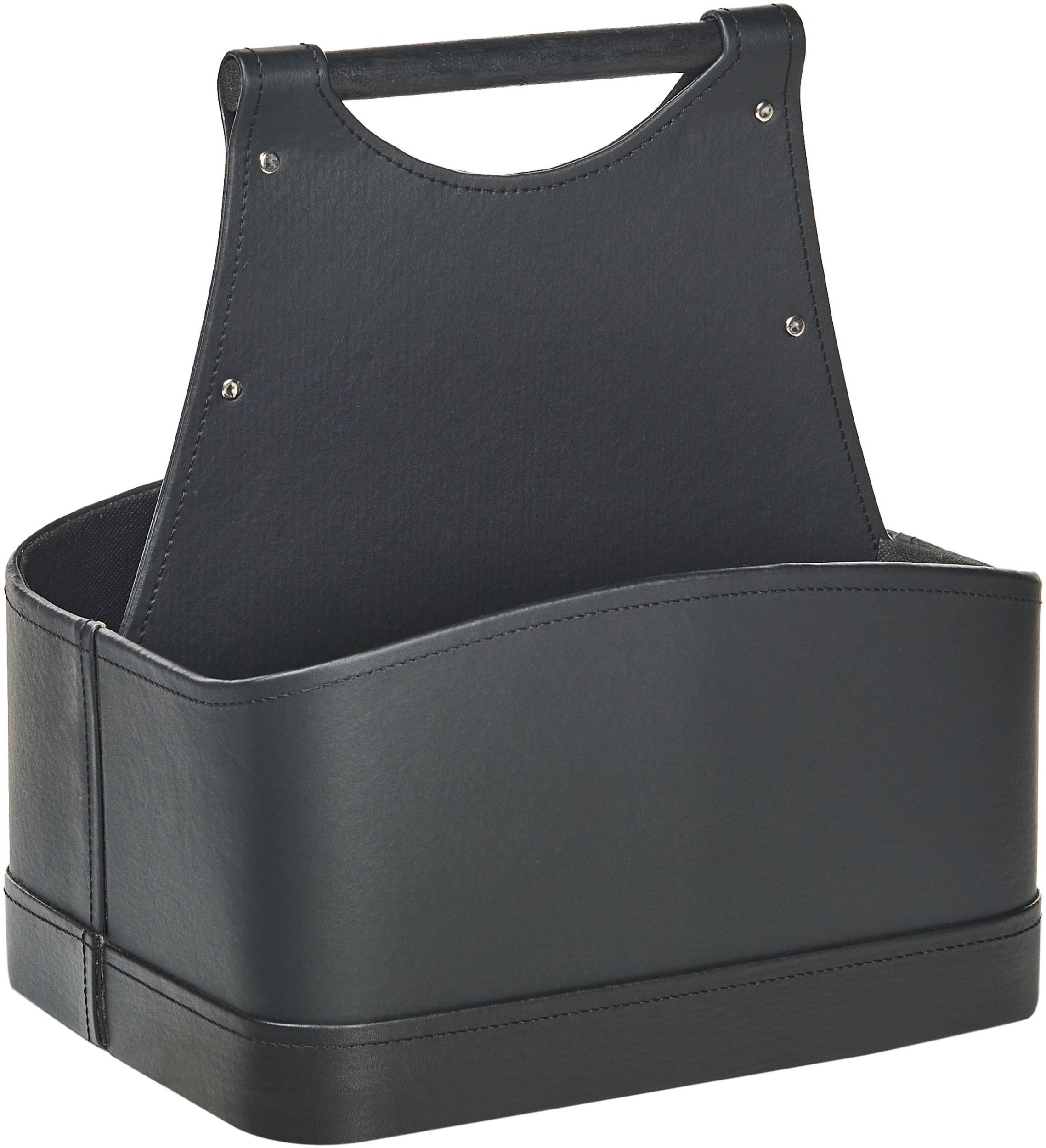 Kosz ekoskóra grafitowy URUK