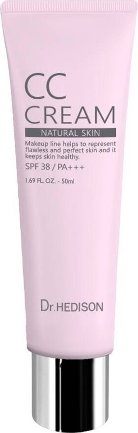 Dr. Hedison Dr.HEDISON CC Cream Natural Skin krem CC z niacynamidem SPF38 50ml