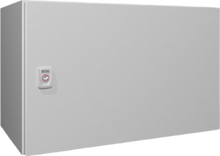Rittal AX Obudowa kompaktowa 600x380x350 mm blacha stalowa z pł. mont. jednodrzwiowa 1 zamek dźwigienkowy 1339.000