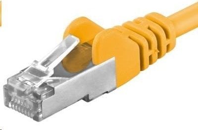 PremiumCord PREMIUMCORD Patch kabel CAT6a S-FTP, RJ45-RJ45, AWG 26/7 7m zółty