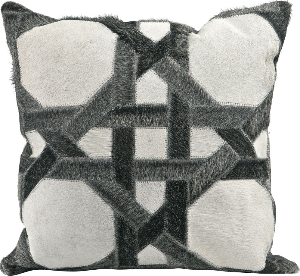 Witek Home Poduszka skóra 45x45 cm LC167