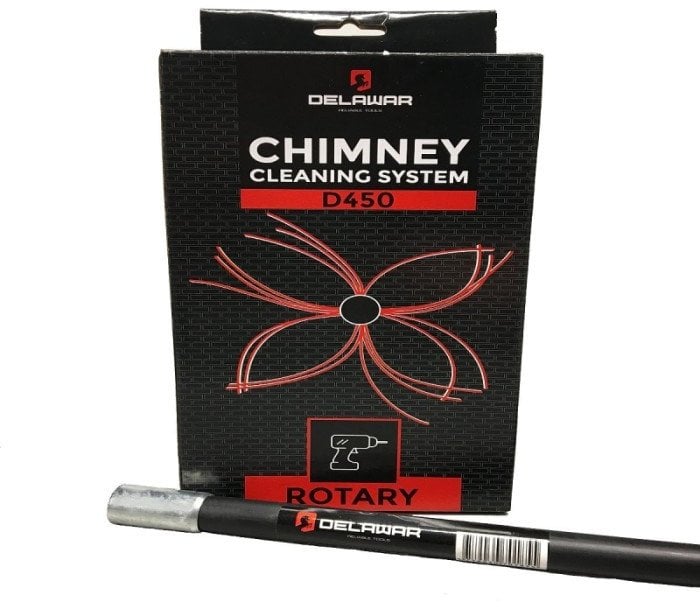 Chimney cleaning brush DELAWAR, DN450, rotary