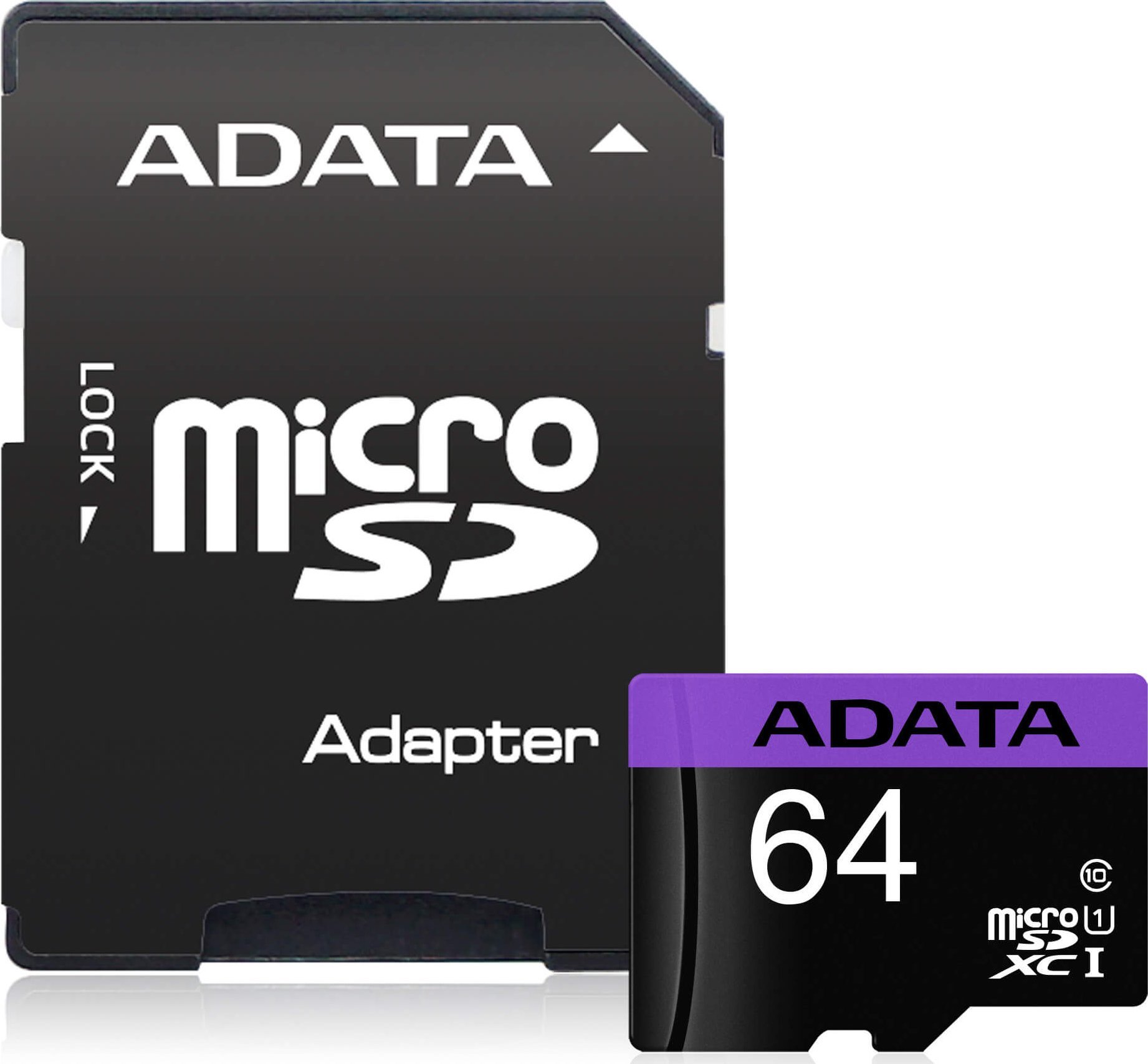 Karta ADATA Premier MicroSDXC 64 GB Class 10 UHS-I/U1 (AUSDX64GUICL10RA1)