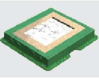 Kontakt-Simon Kaseta z tworzywa do wylewki dla KF400/1 - G401