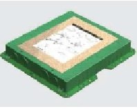 Kontakt-Simon Kaseta z tworzywa do wylewki dla KF400/1 - G401