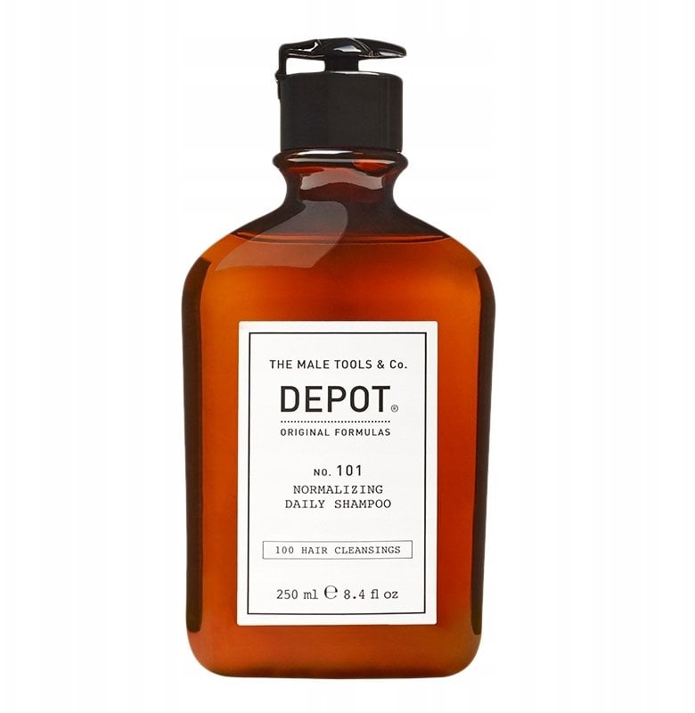 Depot 100 Hair Cleansing No. 101, Botanical Complex, Hair Shampoo, Normalizing, 50 ml For Men