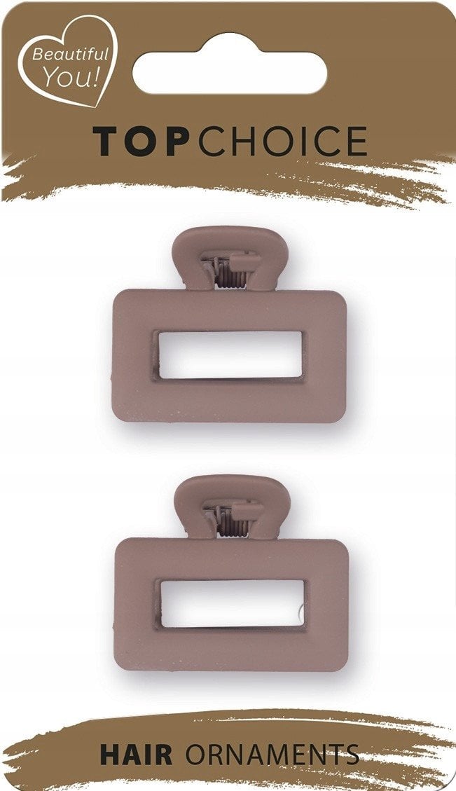 TOP CHOICE Klamerki do włosów (24450) 2 szt