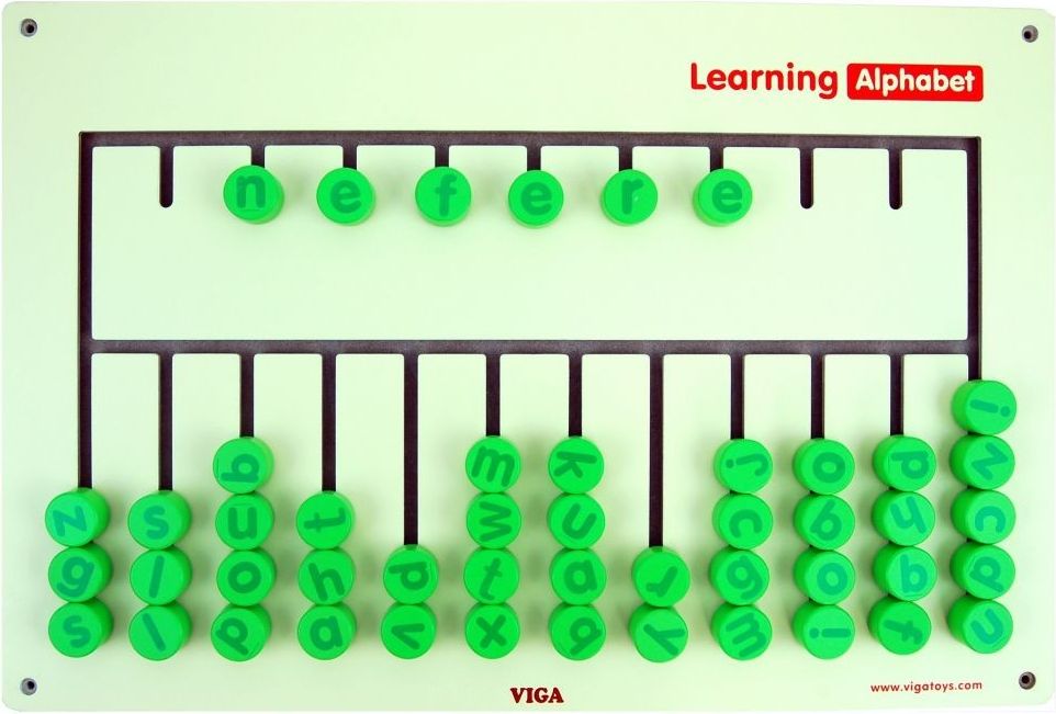 Viga Tablica Sensoryczna Do Nauki Alfabetu