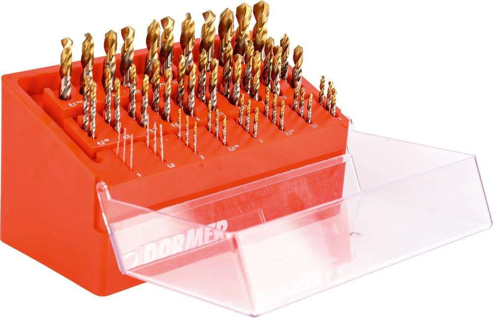DrillboyXL 55-częściowy zwiertłem HSS A002 HSS Dormer