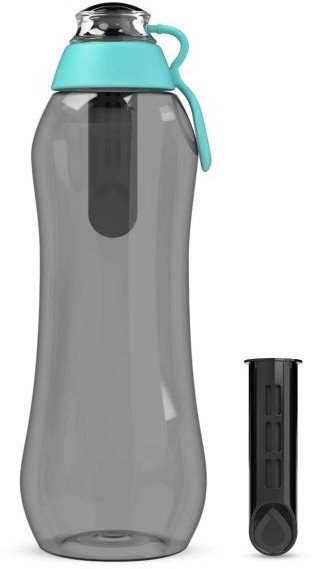 Butelka Filtrująca Dafi SOFT 0,7 Miętowa Zbiornik Czarny 2 Wkłady