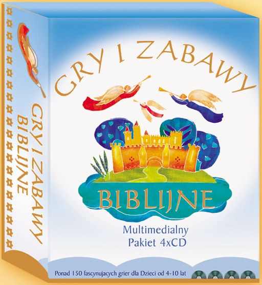 Pakiet 4xCD Gry i zabawy biblijne