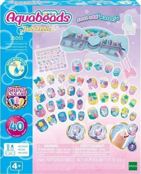 Epoch Aquabeads Jednorożce Studio Paznokci