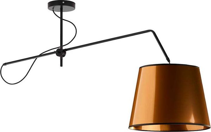 Lampa wisząca Lumes Miedziana lampa wisząca z ruchomym ramieniem - EX231-Oviedis