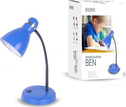 Lampka biurkowa NILSEN niebieska (FN019)