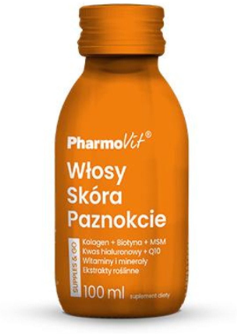 Pharmovit Włosy - Skóra - Paznokcie Shot suplement diety w płynie 100ml