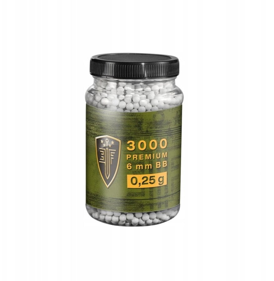 Kulki do ASG Elite Force Premium 0,25g 6mm 3000szt