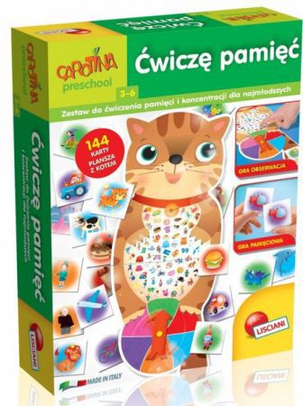Lisciani Carotina Ćwiczę pamięć (304-PL5751)