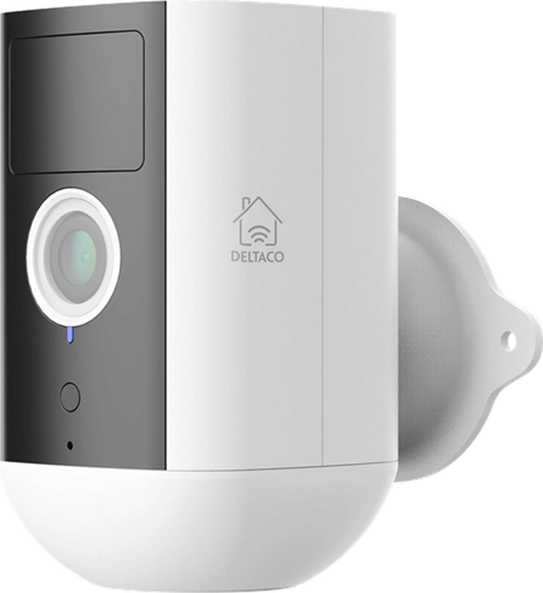 Kamera IP Deltaco Baterija maitinama WiFi kamera SMART HOME skirta naudoti lauke IP54, 2MP, balta / SH-IPC09