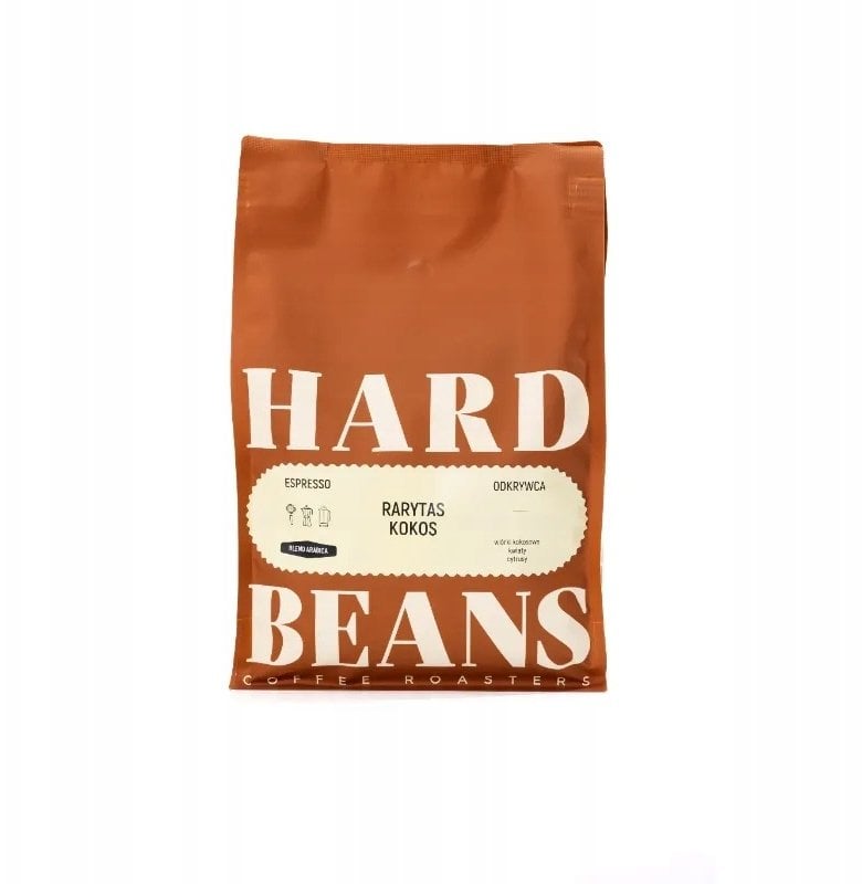 Kawa ziarnista Hard Beans Coffee Kawa ziarnista Rarytas Kokos Espresso 1kg