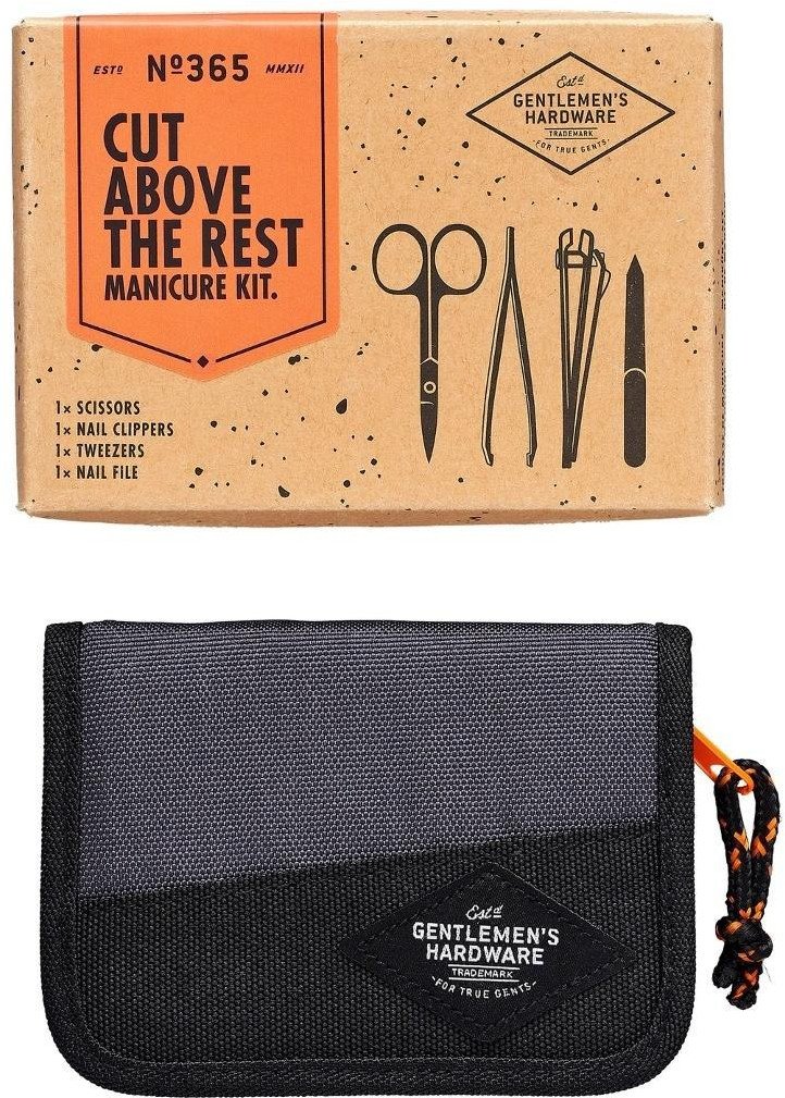 Gentlemens Hardware Zestaw podróżny do manicure