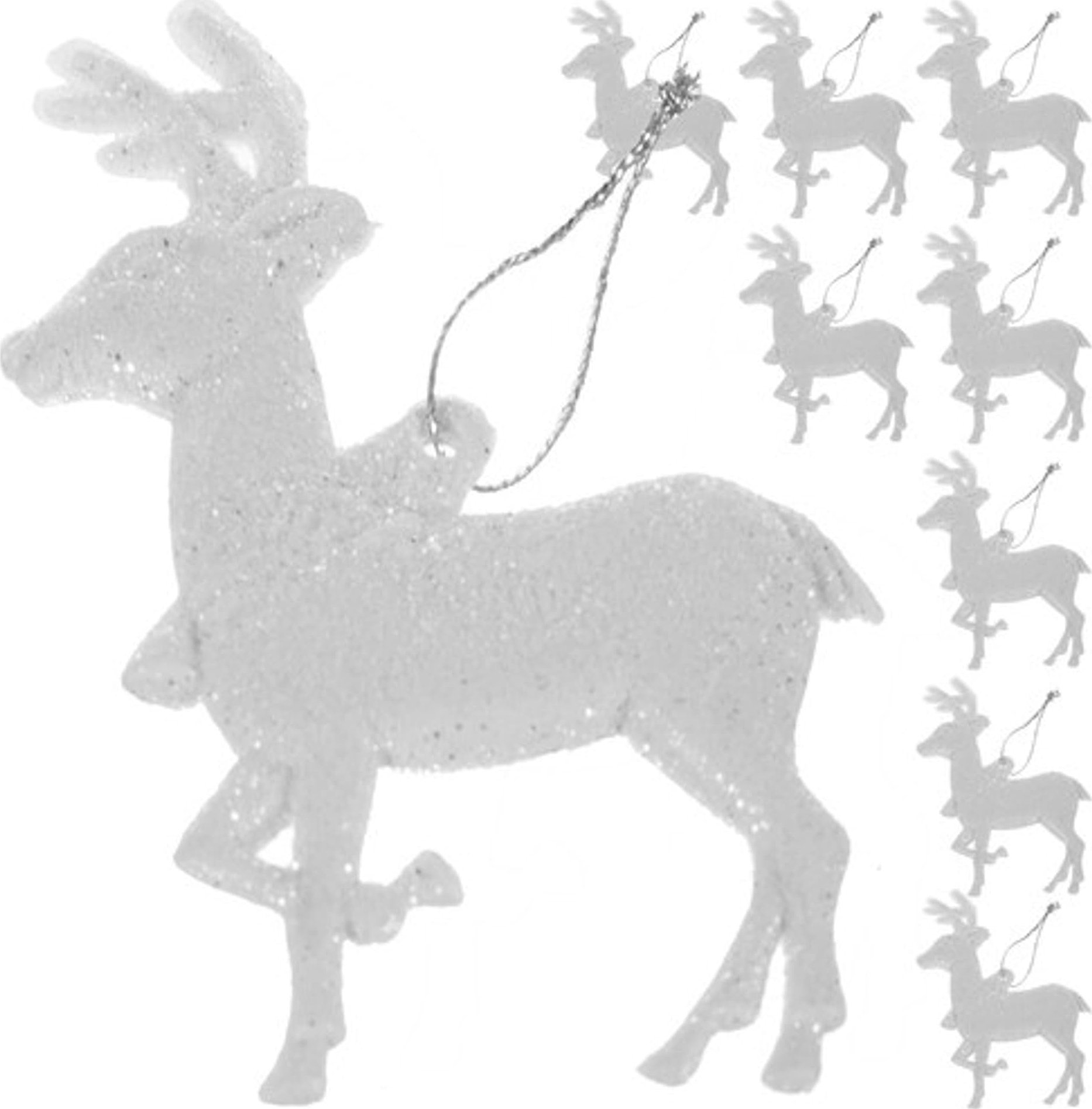 Ruhhy Bombki choinkowe- renifery 9szt. Ruhhy 22517