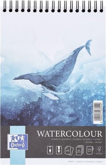 Blok artystyczny akwarela A5/20K 300g spirala