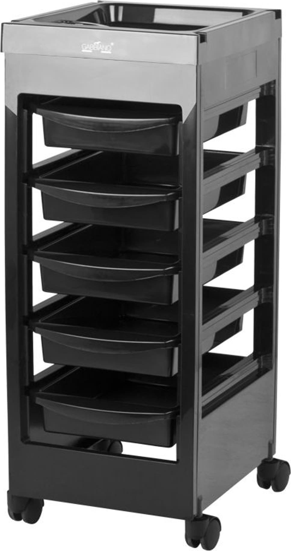 Activeshop Gabbiano pomocnik fryzjerski 048A czarny