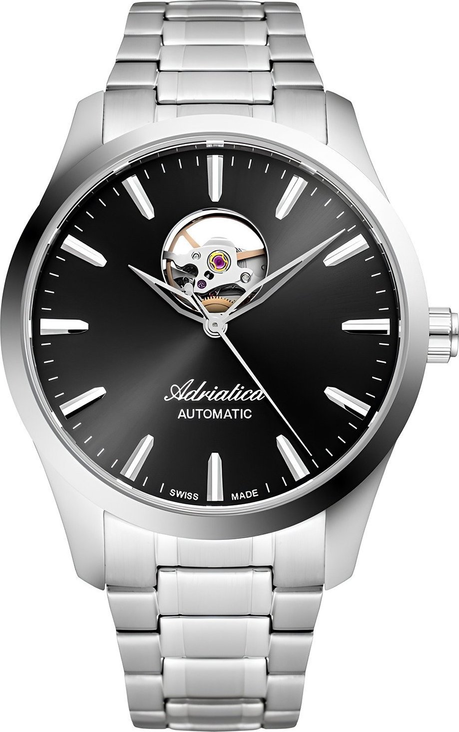 Zegarek Adriatica Zegarek męski Adriatica A8277.5114AO srebrny