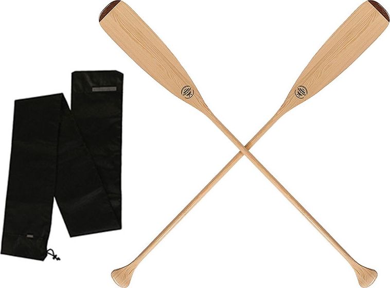 John Paddle Pagaje Canoe Beavertail sosnowe z pokrowcem 2 szt. 160 cm