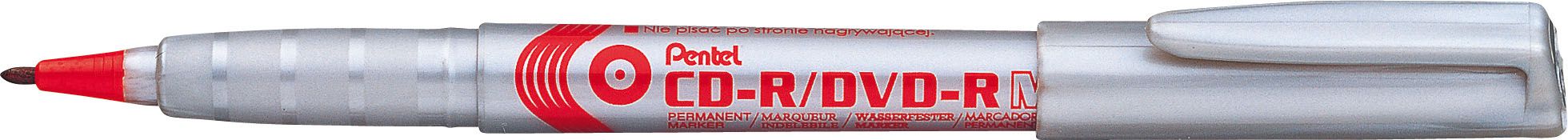 MARKER PERMANENT NMS51 0.8MM CZERWONY CD