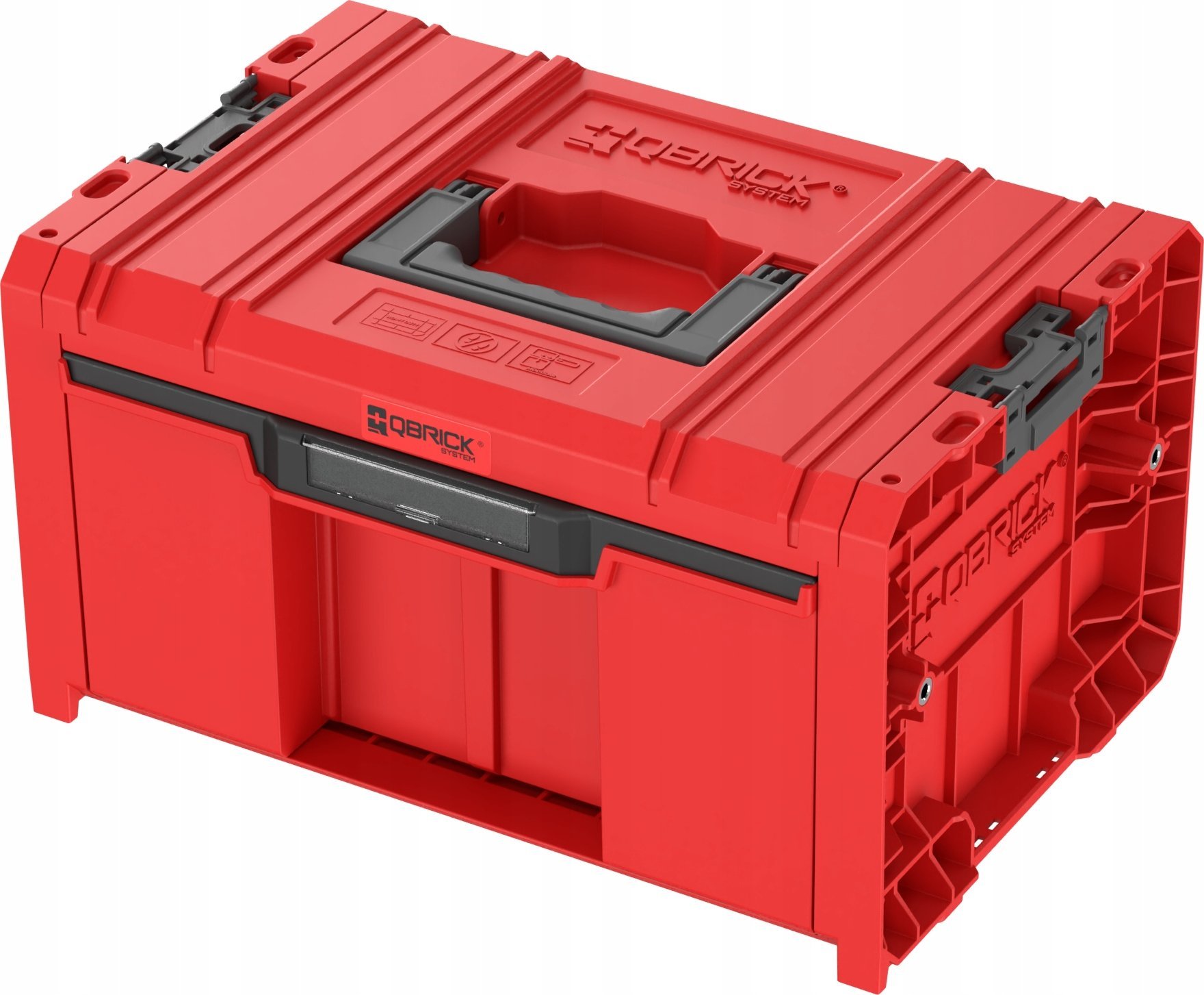 Qbrick Box with drawer Qbrick System PRO 2.0 DRAWER 1 TOOLBOX BASIC RED Ultra HD Custom