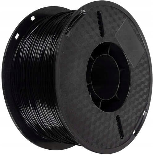 NuNus PLA Filament 1.75mm 1kg 3D drukarka Melns RF2515 (4752219012515)