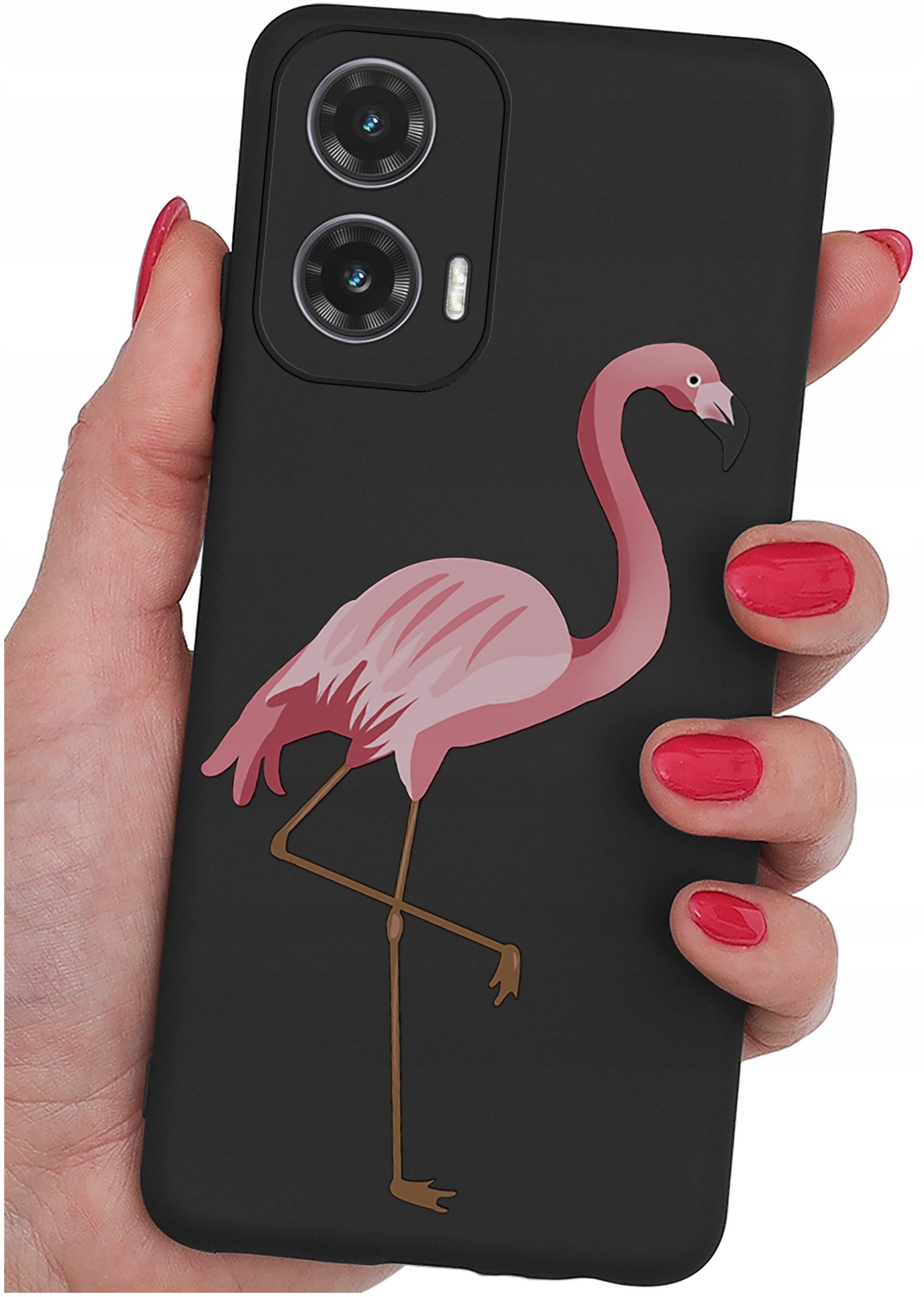 Etui do Motorola Moto G35 5G WZORY |SILIKONOWE MATT CASE + SZKŁO 9H