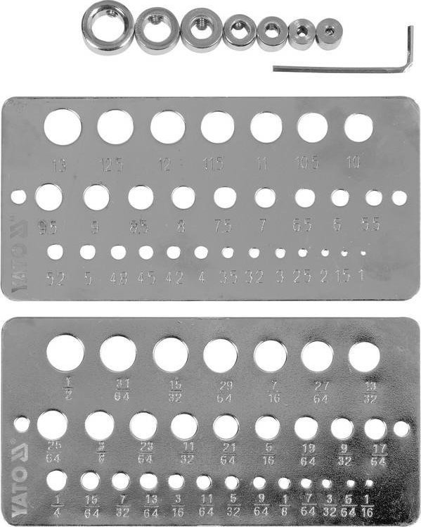 Yato YATO SPRAWDZIAN DO ŚREDNIC I OGRANICZNIKI GŁĘBOKOŚCI