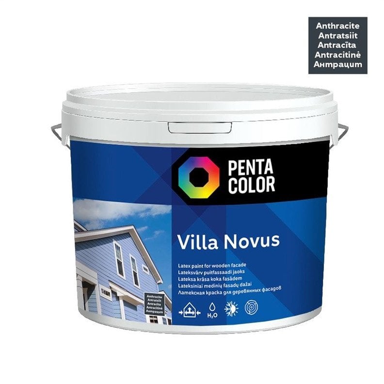 Pentacolor FACADE PAINT VILLA NOVUS (ANTHRACITE) 5L