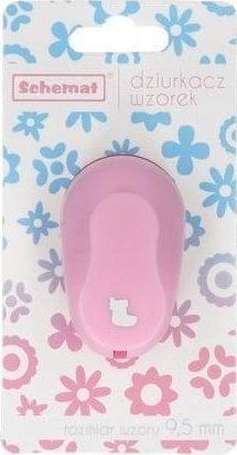 SCHEMAT Dziurkacz ozdobny 9,5mm but MIX