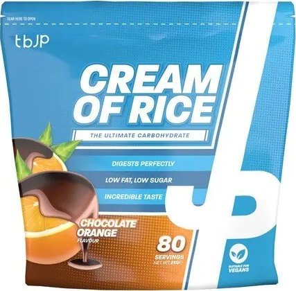 Trained by JP - Kleik Ryżowy, Cream of Rice, Chocolate Orange, Proszek, 2000g