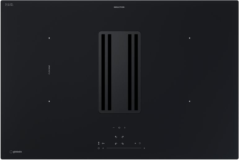 Płyta indukcyjna z okapem blatowym Auphoria Out 80.1 Black Mat (bez silnika) one size