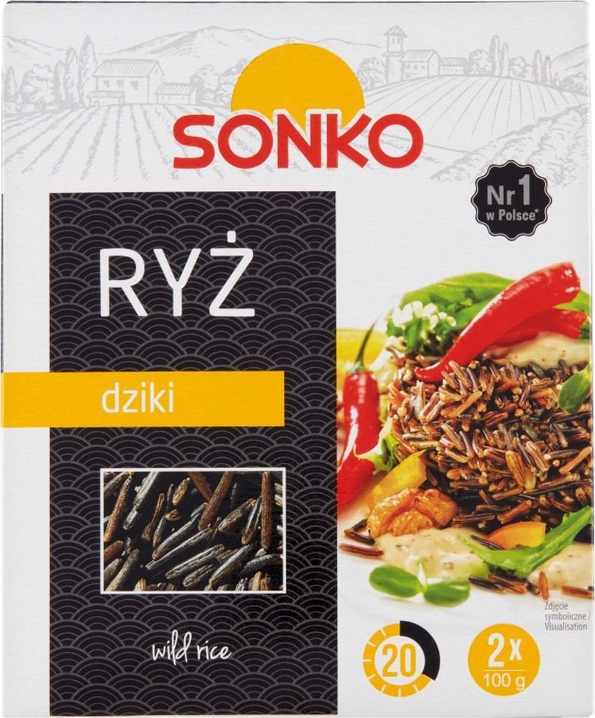 SONKO Sonko Ryż dziki 200 g (2 x 100 g)