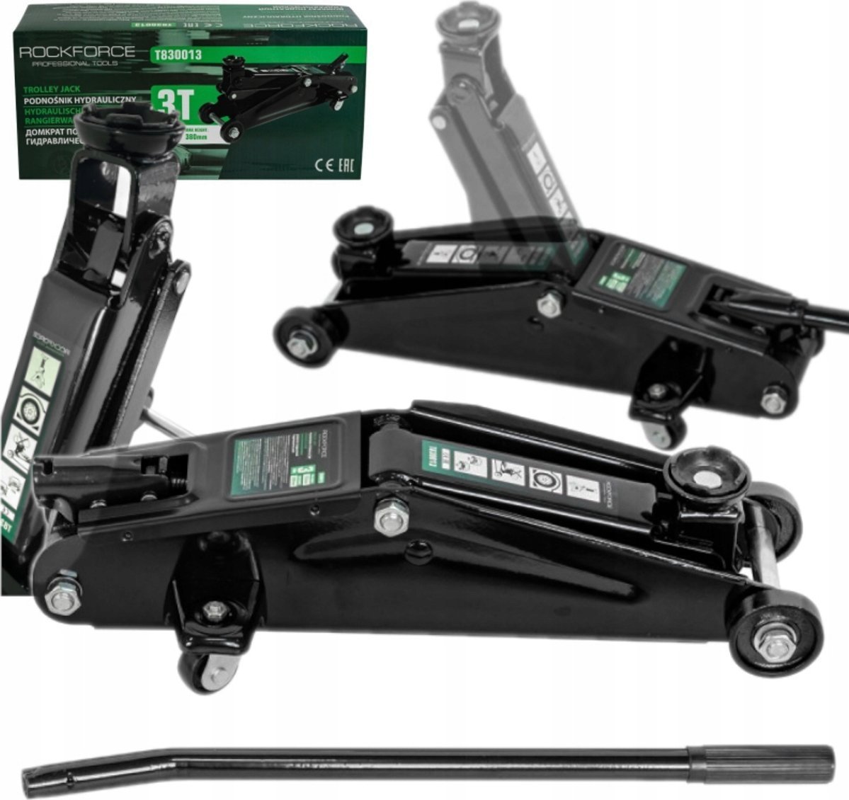 Sourcing ROCKFORCE DŹWIGNIK "ŻABA" 3T 135- 380mm