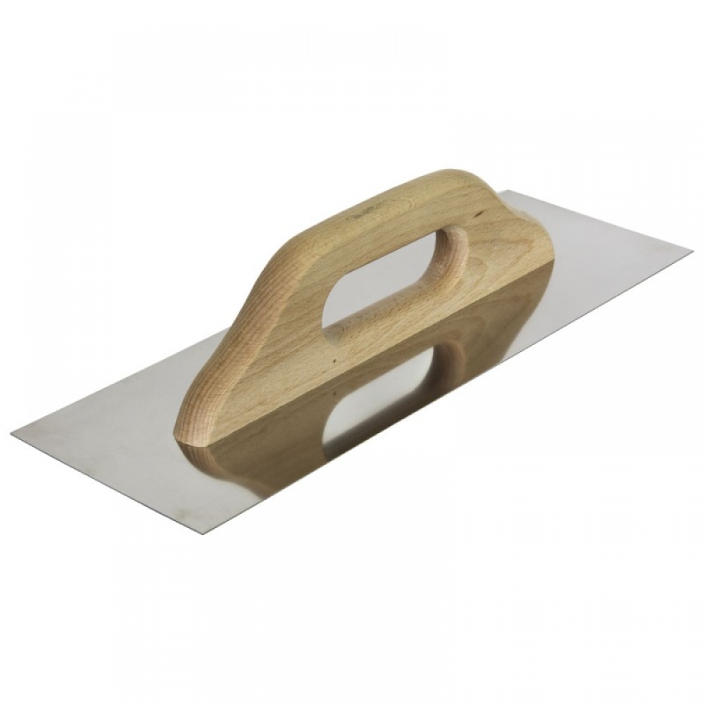 Dedra Paca nierdzewna gładka 480x130mm uchwyt drewno bukowe - 15B002