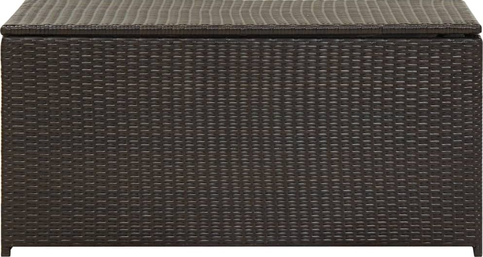 Skrzynia ogrodowa vidaXL 100x50x50 cm Brąz