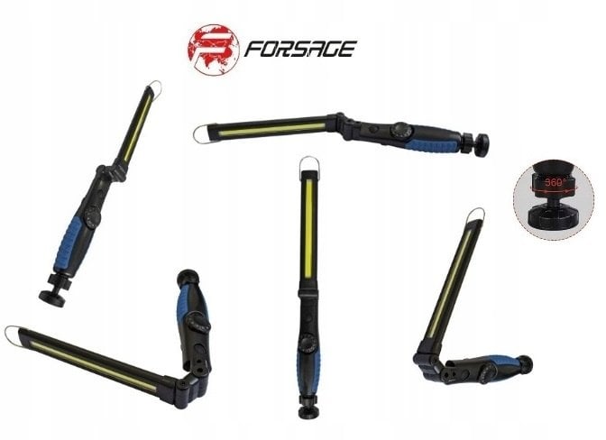 Forsage Lampa LED akumulatorowa (5W COB,450Lumen,3.7V,2000mAh, USB)