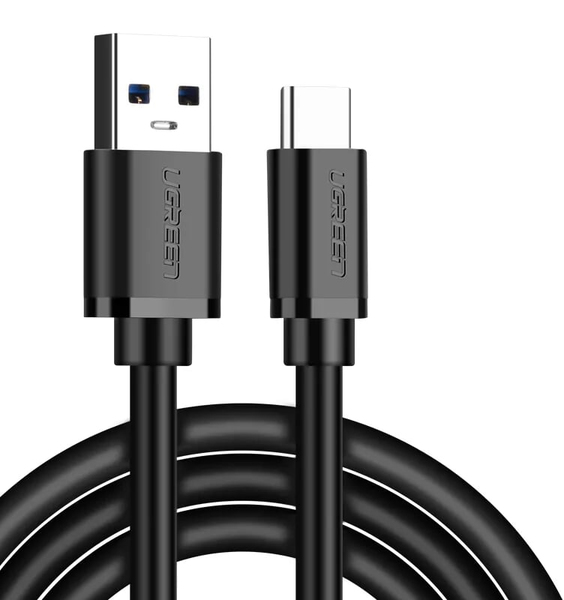 Kabel USB Ugreen USB-A - USB-C 1.5 m Czarny (20883)