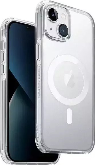 Uniq Etui UNIQ Combat Apple iPhone 14 Plus MagClick Charging przeźroczysty/dove satin clear