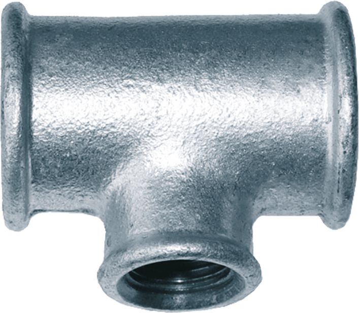 Invena Trójnik redukcyjny ocynkowany 6/4 x 1 x 6/4" (OZT247)