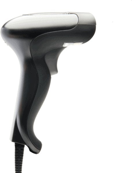 Opticon L-51X Ręczny czytnik kodów kreskowych 1D/2D CCD Czarny