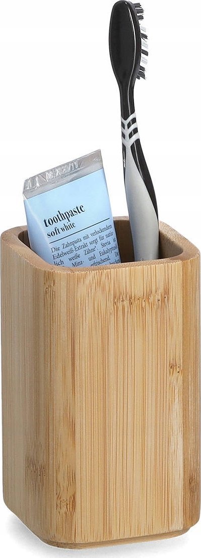 Zeller Kubek na szczoteczki do zębów, bambus, ZELLER