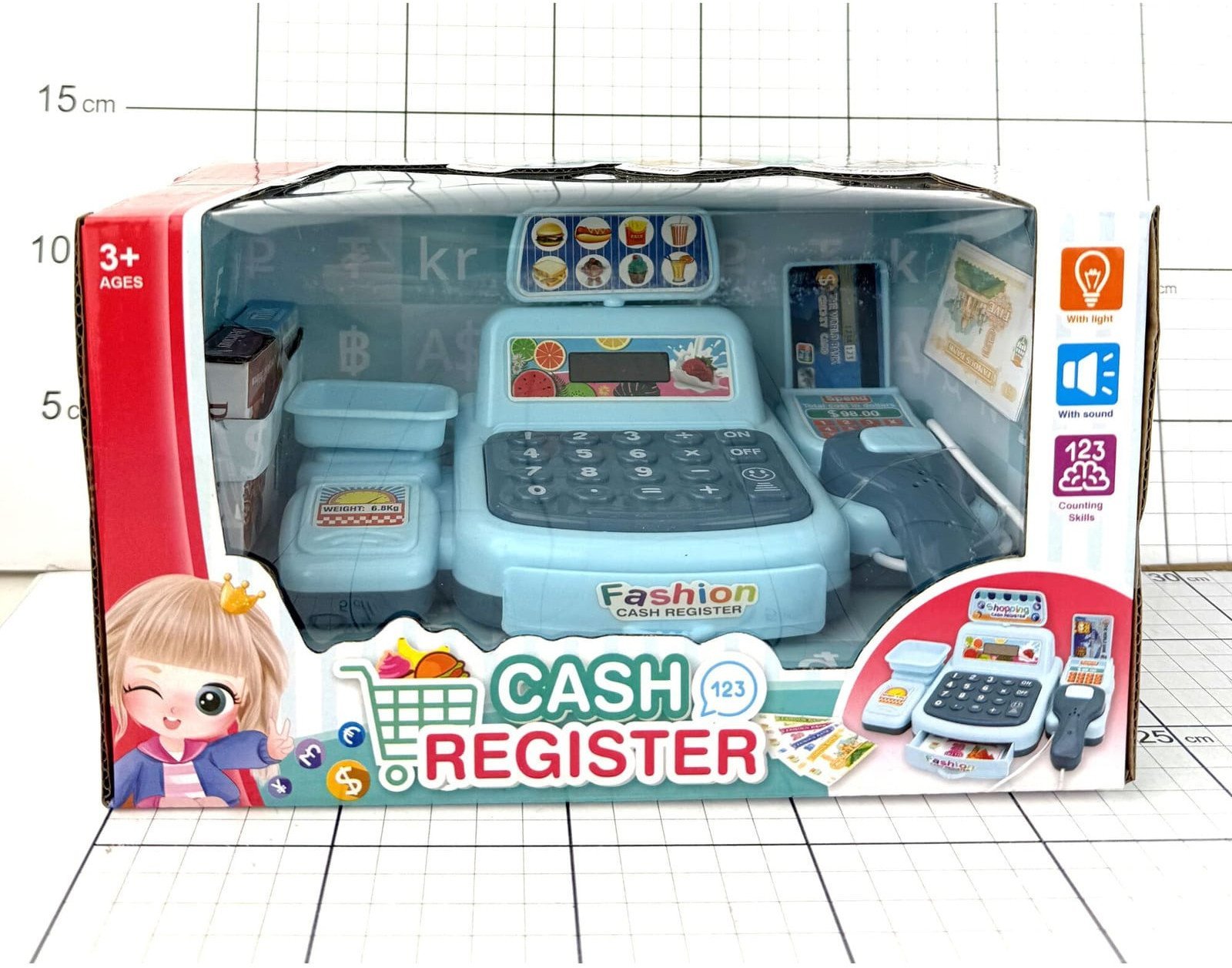 Kasa na baterie w pudełku 1355132 51326