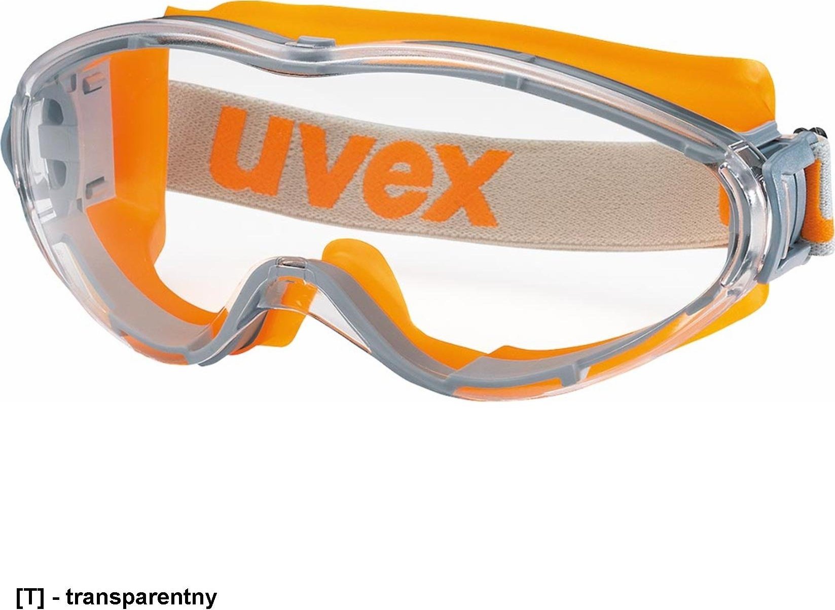 Uvex uvex ultrasonic goggles grey/orange